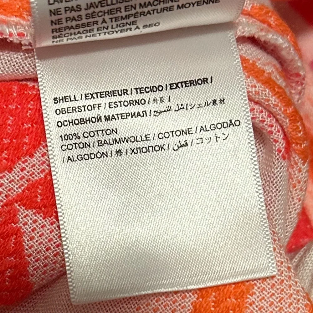 NWT Anthropologie Farm Rio Geometric Floral Embroidered Striped Pants Pink XS - Picture 13 of 16